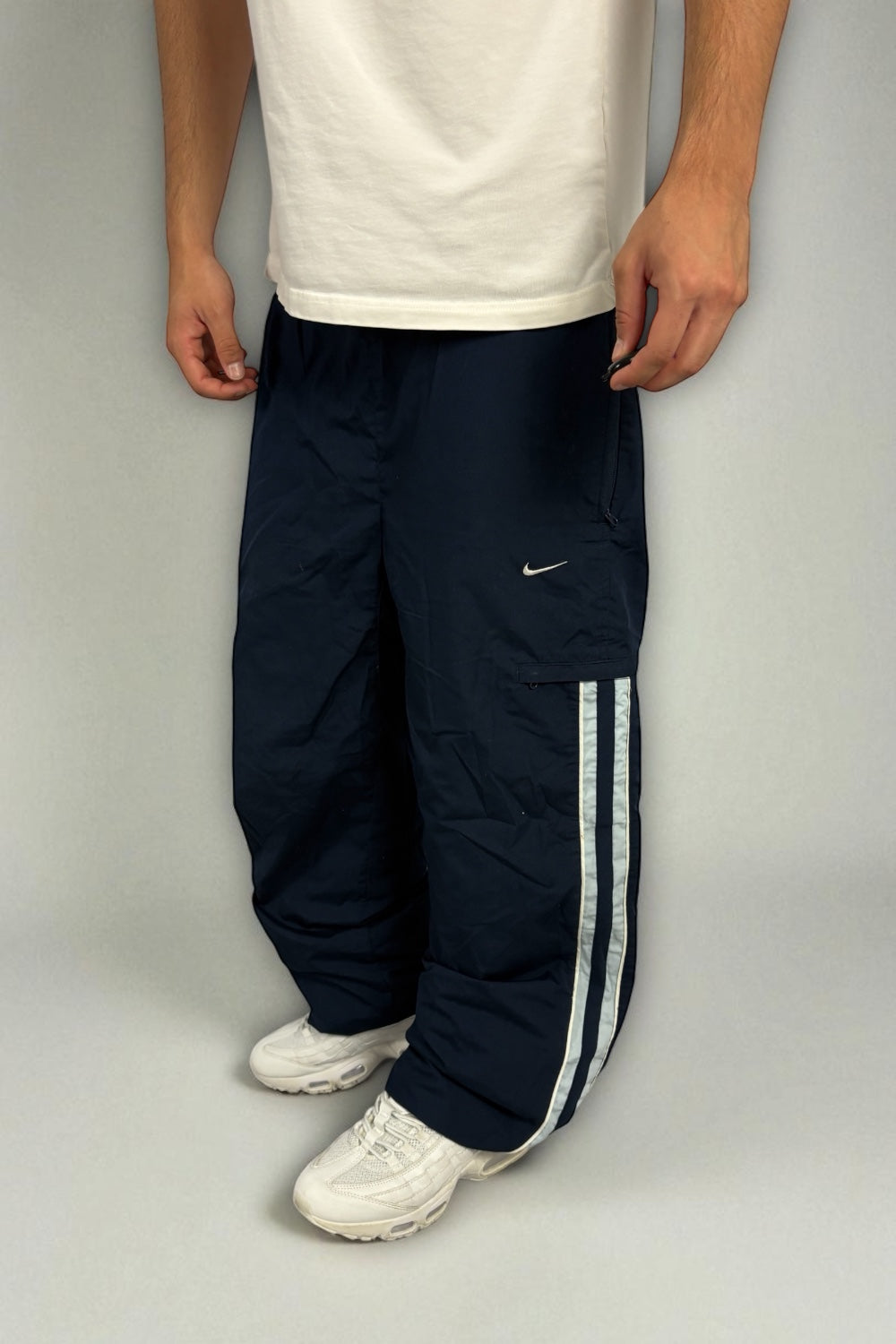 Pantalón Nike Vintage Azul Marino M