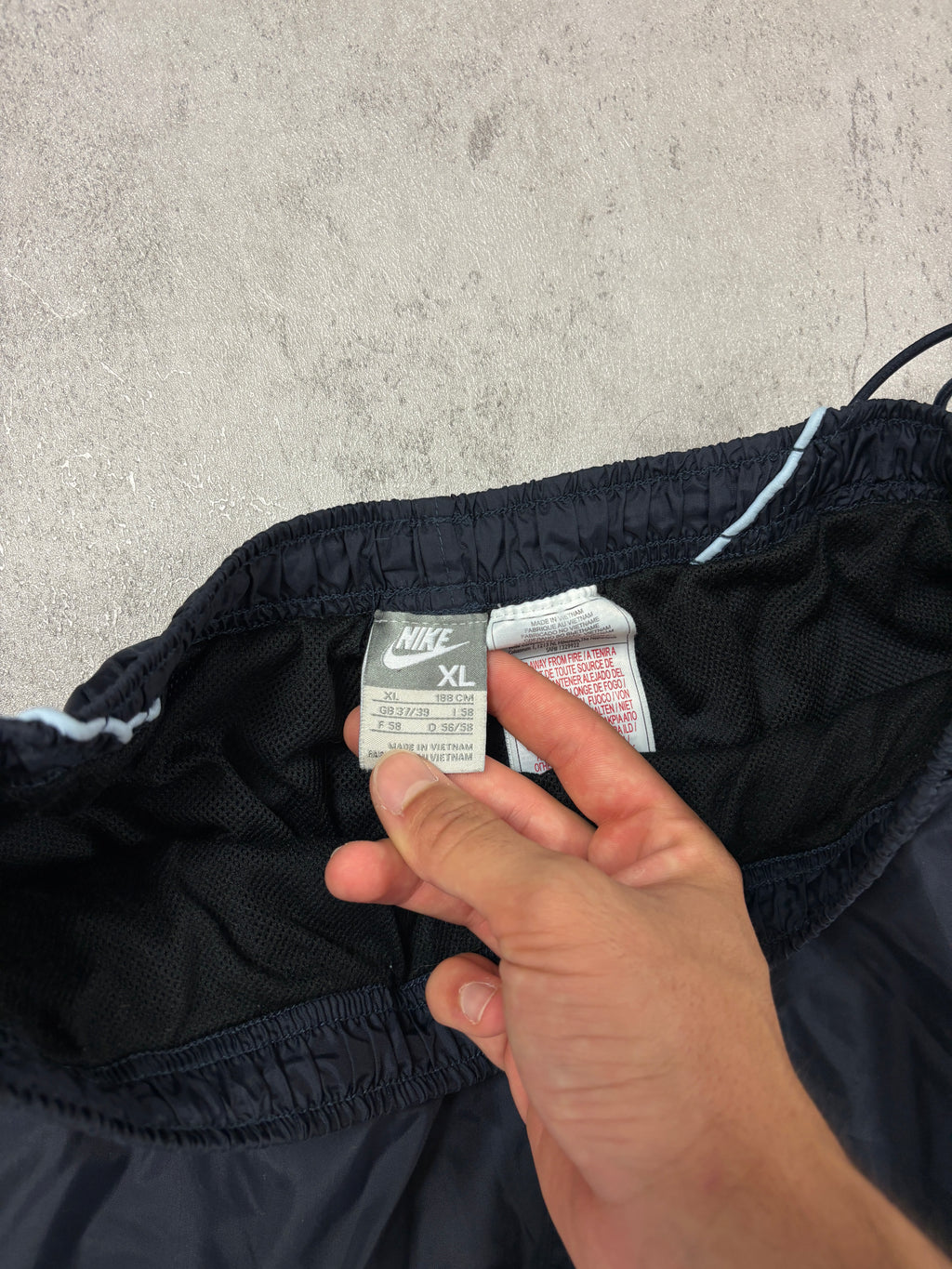 Pantalón Nike Vintage Azul Marino XL