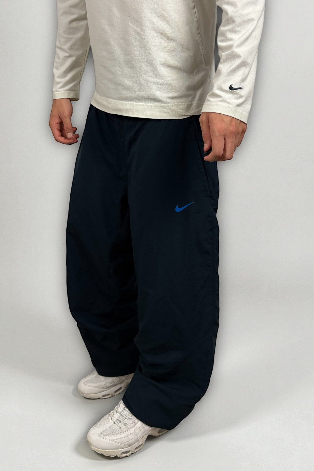 Pantalón Nike Vintage Azul Marino | Talla L