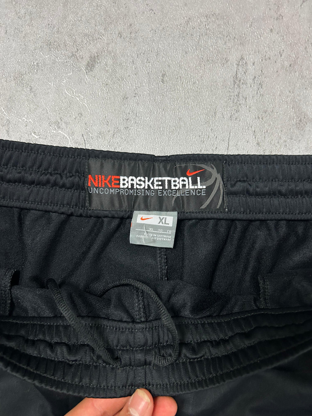 Pantalon vintage Nike negro XL