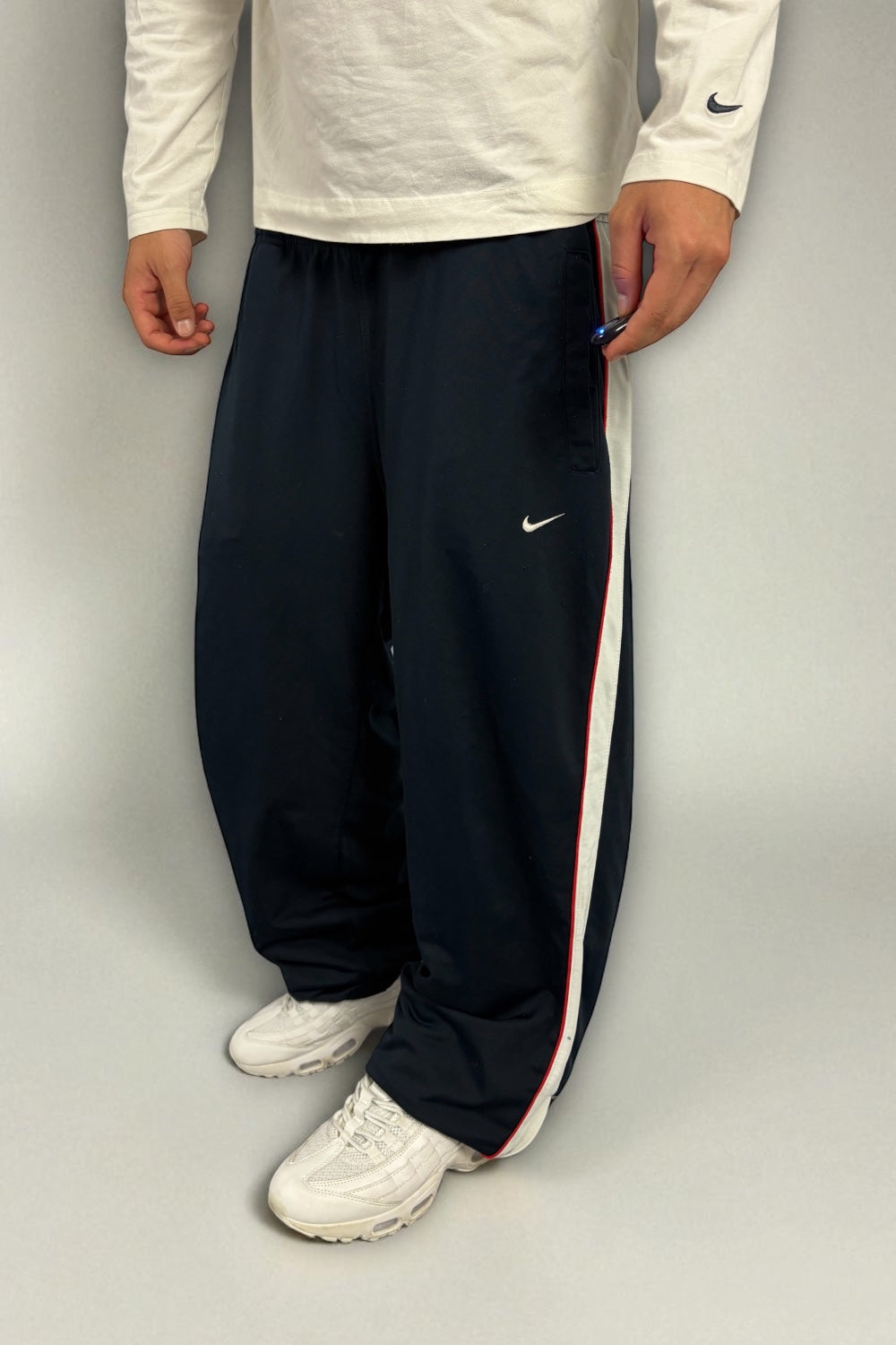 Pantalón Nike Vintage Azul Marino XL