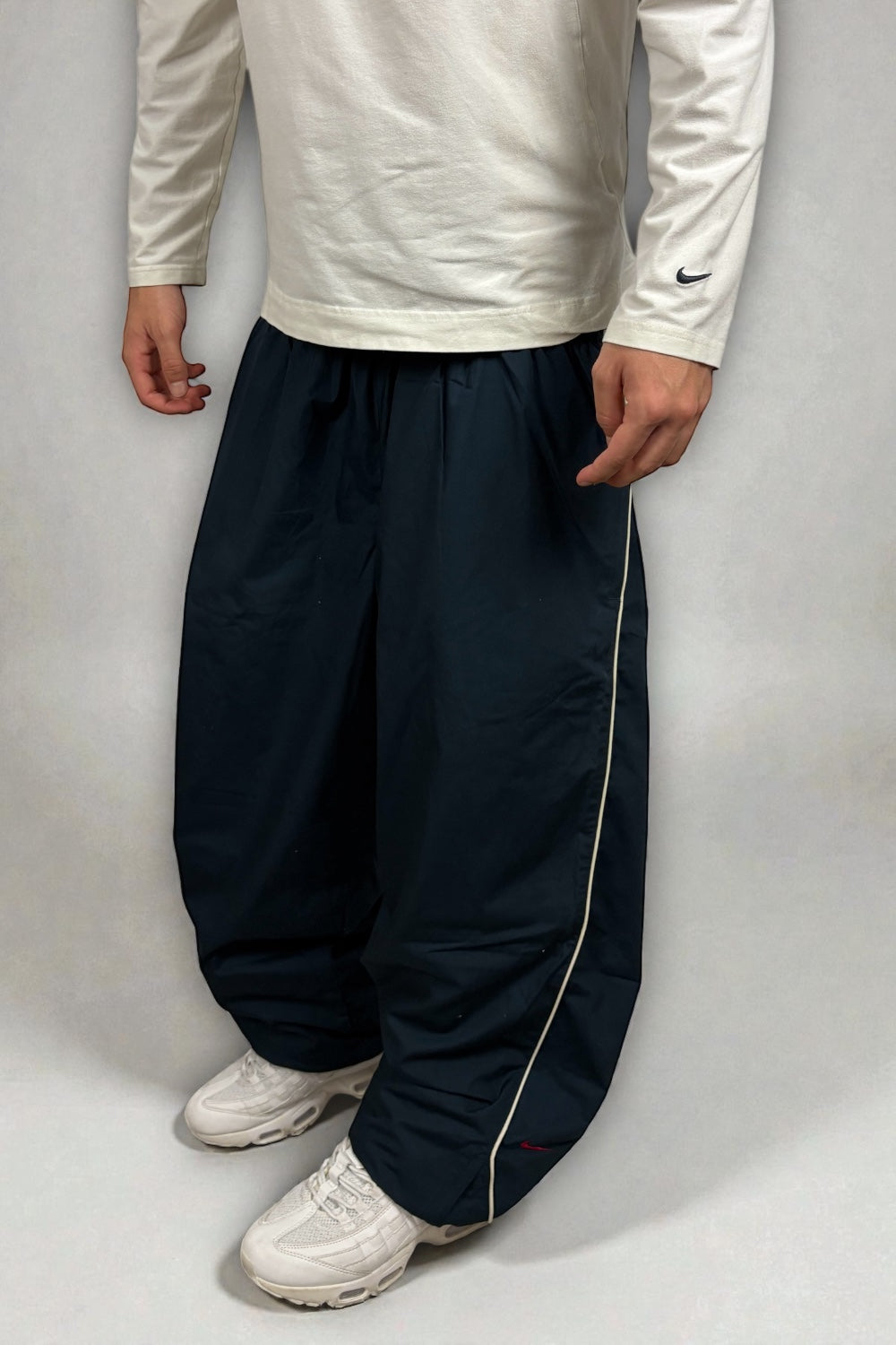 Pantalón Nike Vintage Azul Marino | Talla XL