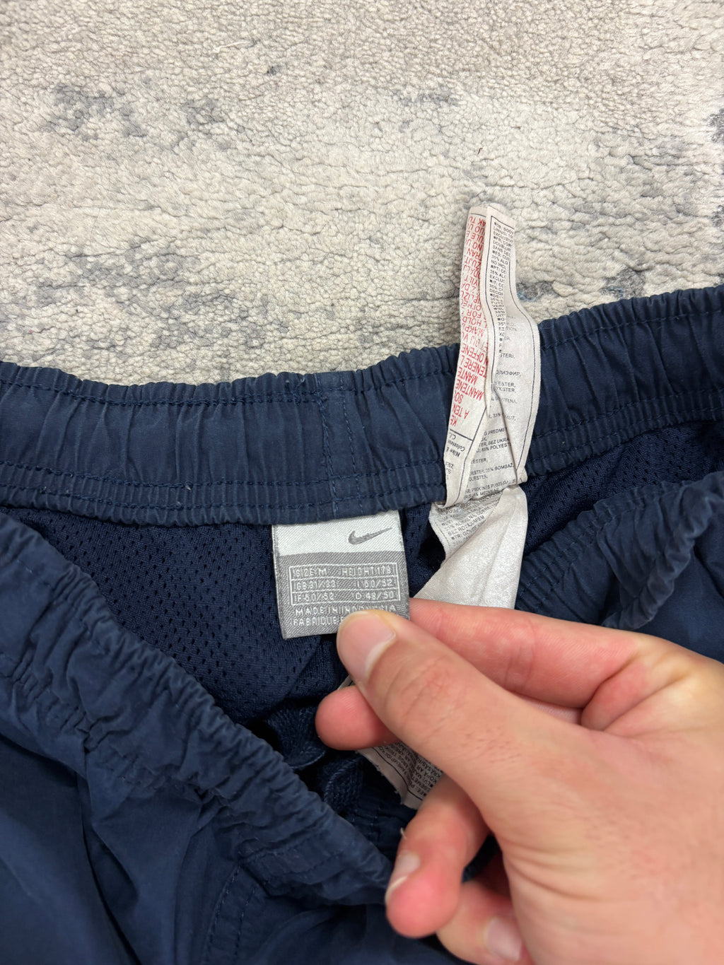 Pantalón Nike Vintage Azul Marino | Talla M