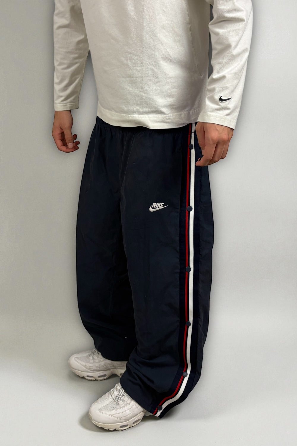 Pantalón Nike Vintage Azul Marino | Talla L