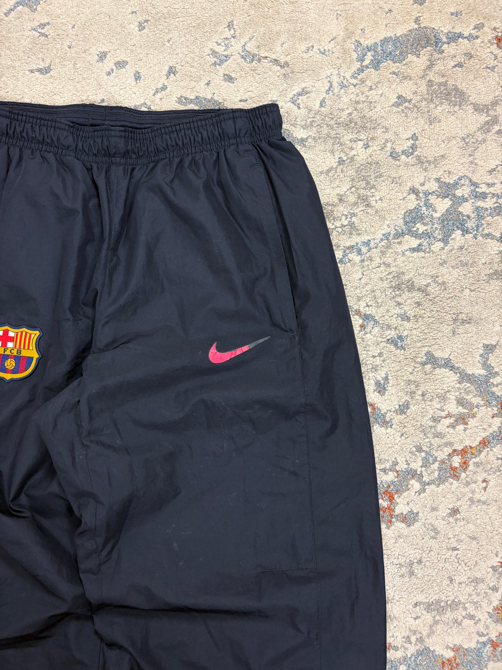 Pantalón Nike x FC Barcelona Vintage Azul Marino | Talla S