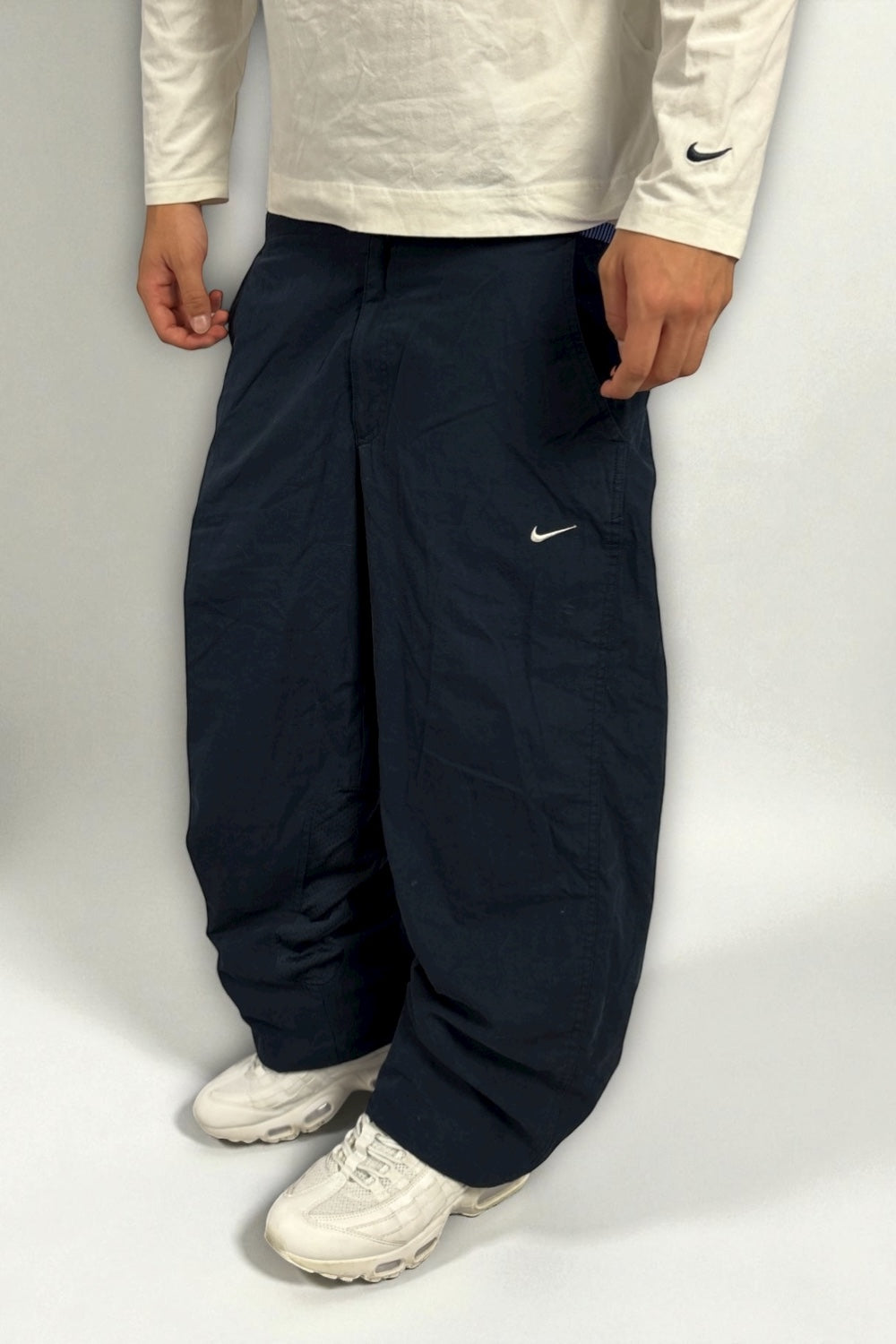 Pantalon Nike Vintage Azul Marino L
