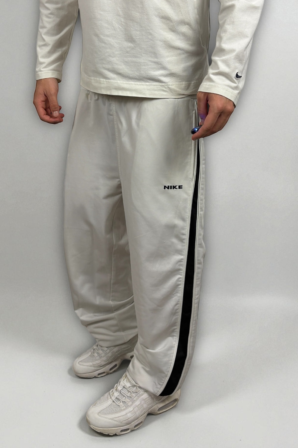 Pantalón Nike Vintage Blanco | Talla M