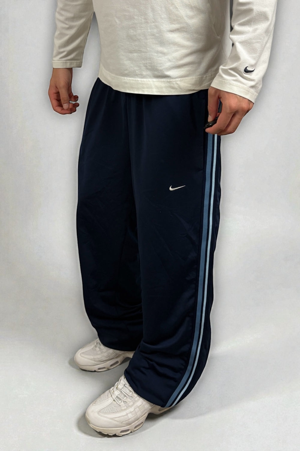 Pantalón Nike Vintage Azul Marino | Talla M