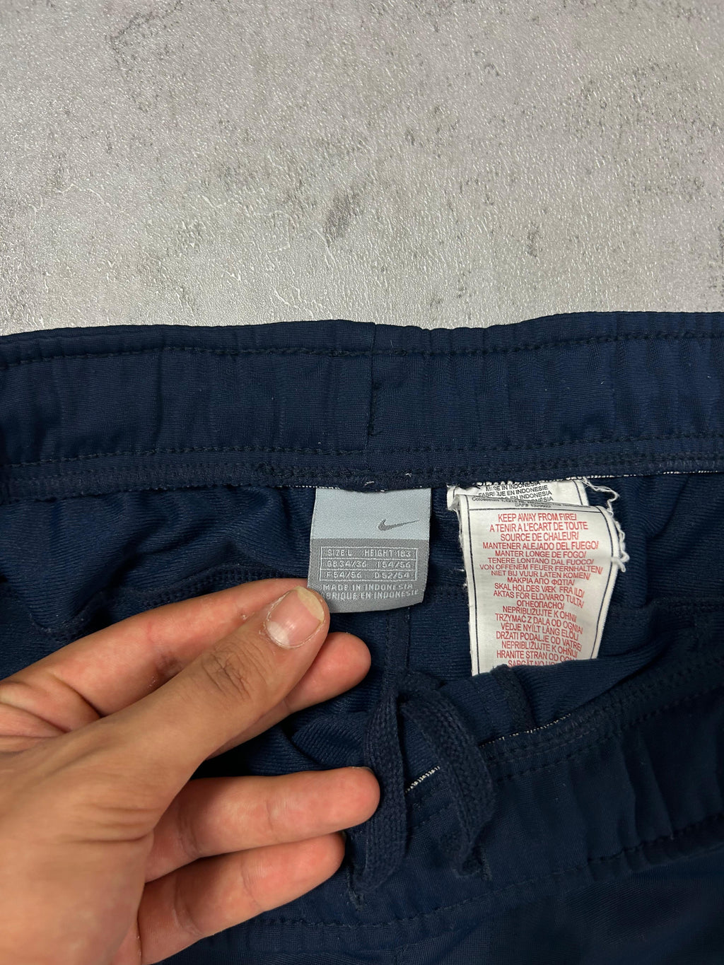 Pantalon Nike Vintage Azul Marino L