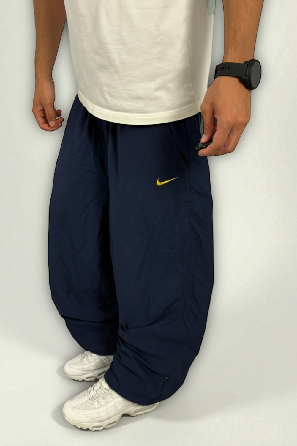Pantalon deportivo Nike vintage Azul marino