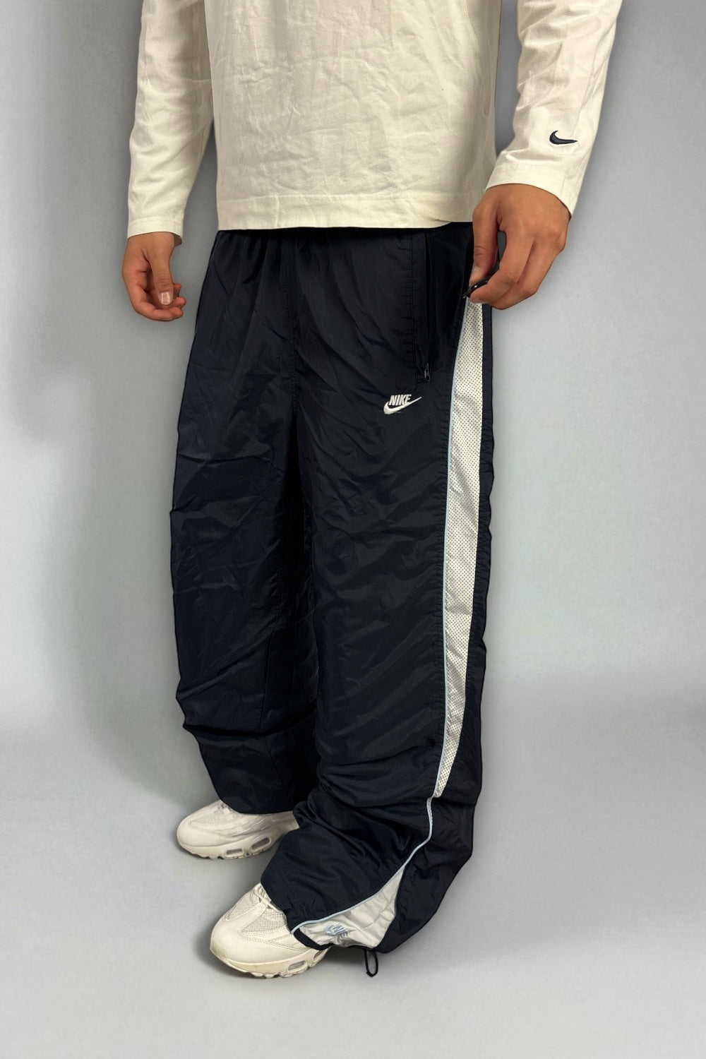 Pantalón Nike Vintage Azul Marino XL