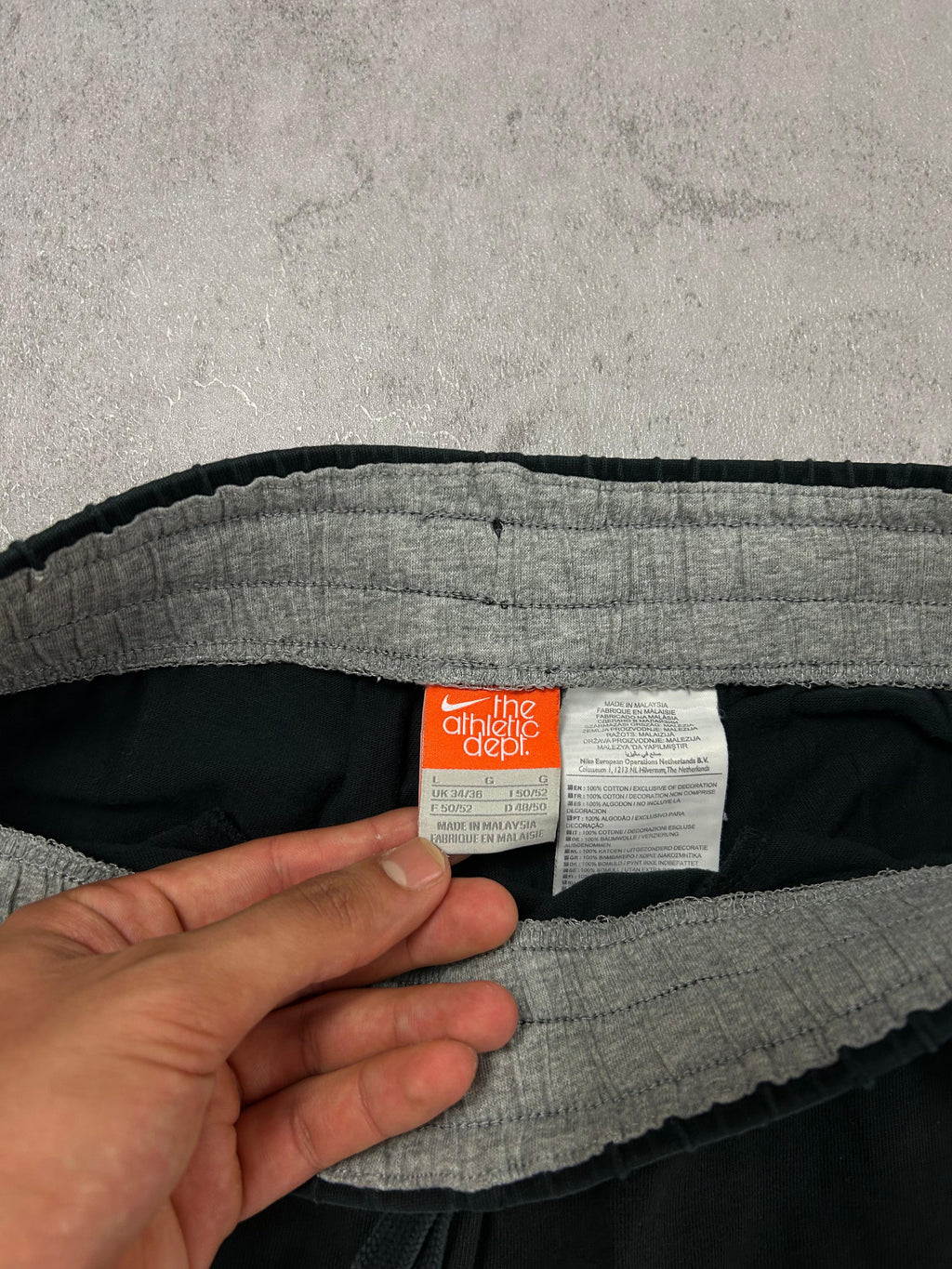 Pantalon deportivo Nike vintage negro