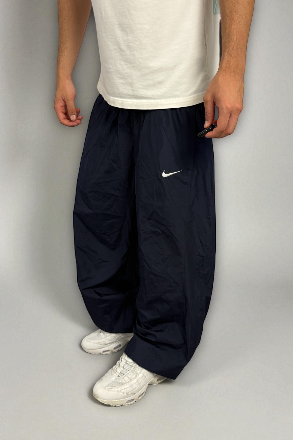 Pantalón Nike Vintage Azul Marino XL