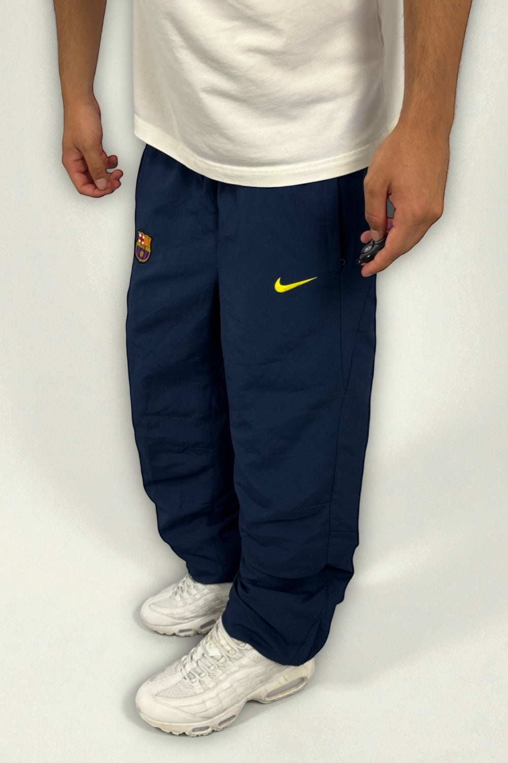 Pantalon deportivo Nike x FC Barcelona Vintage Azul Marino
