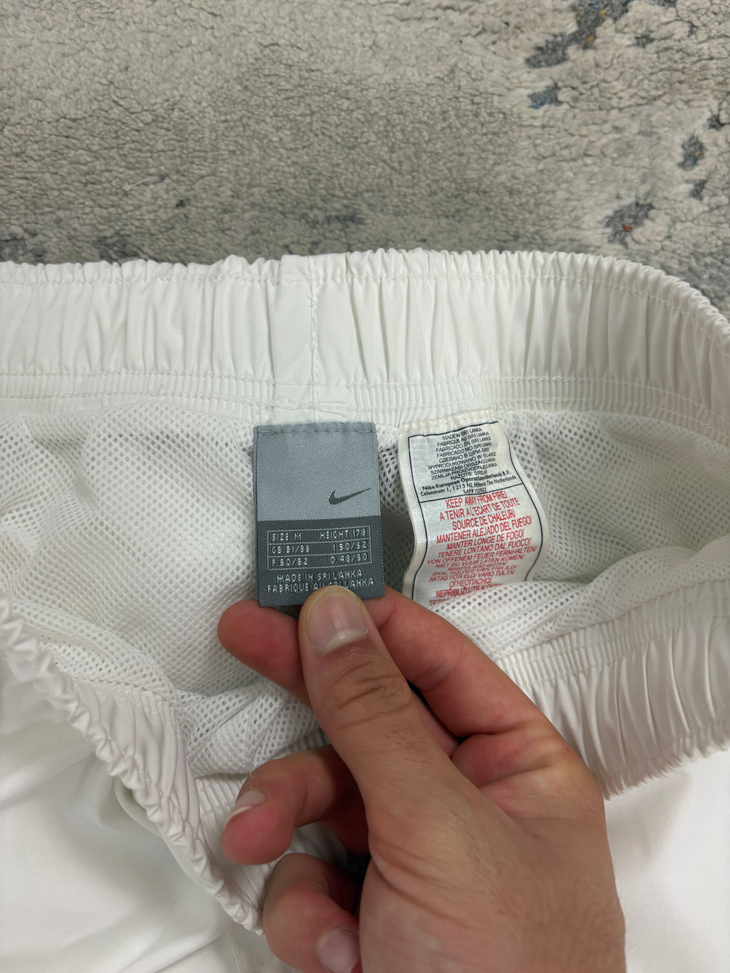 Pantalón Nike Shox Vintage Blanco | Talla M