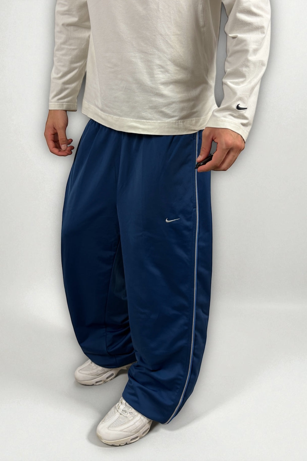 Pantalón Nike Vintage Azul | Talla XL