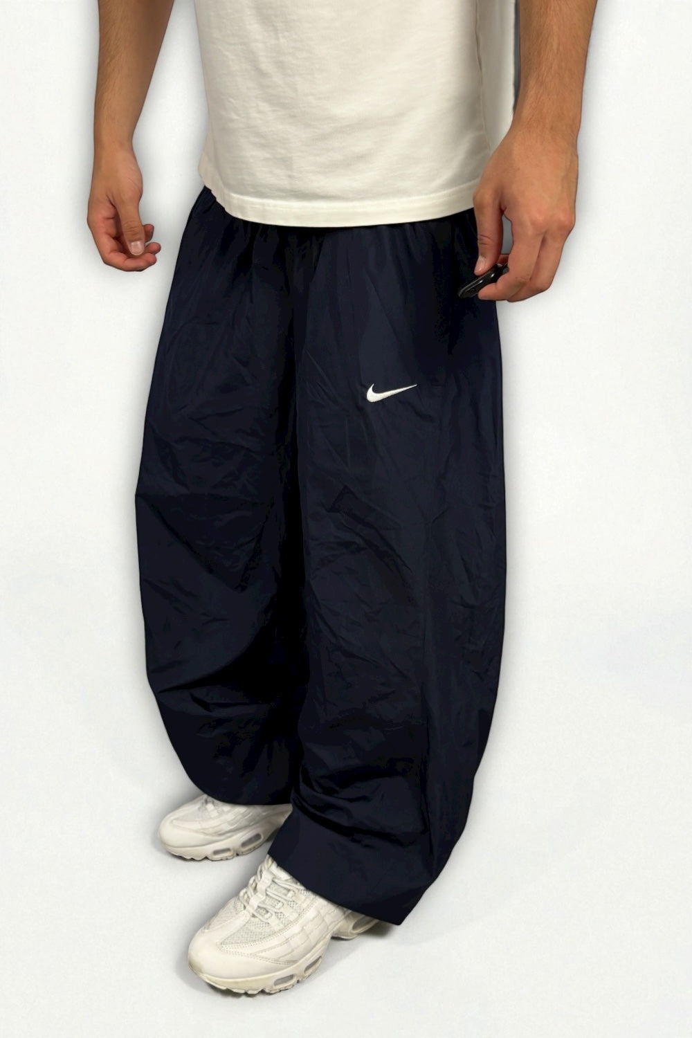 Pantalon Nike Vintage Dri-Fit Azul Marino M