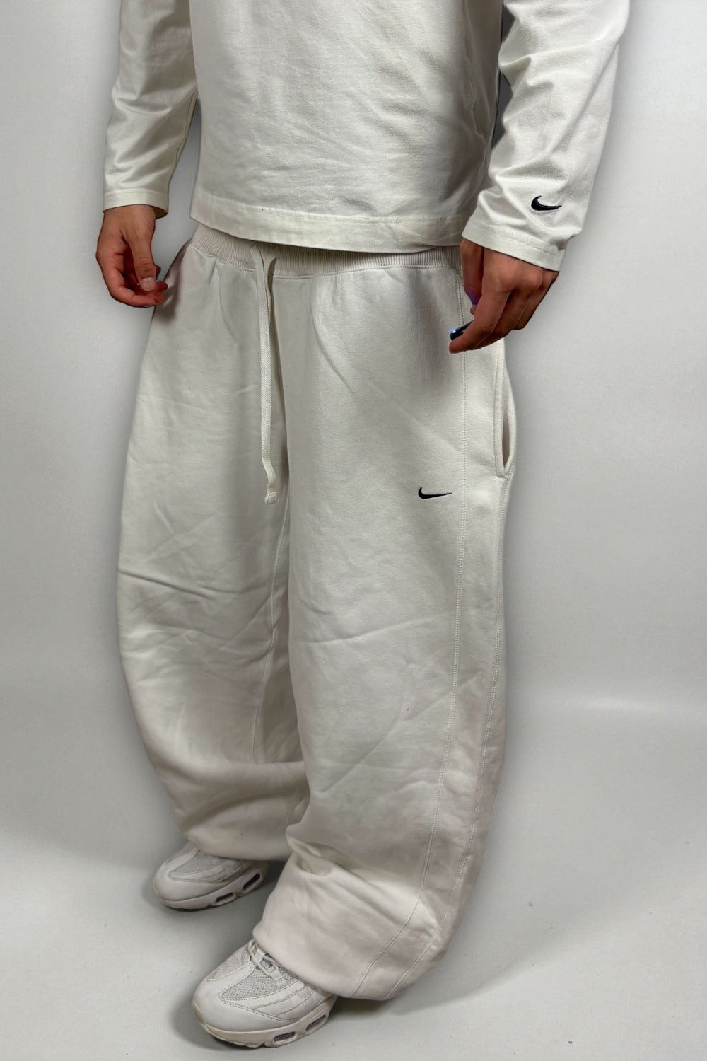 Pantalón Nike Vintage Blanco | Talla XL