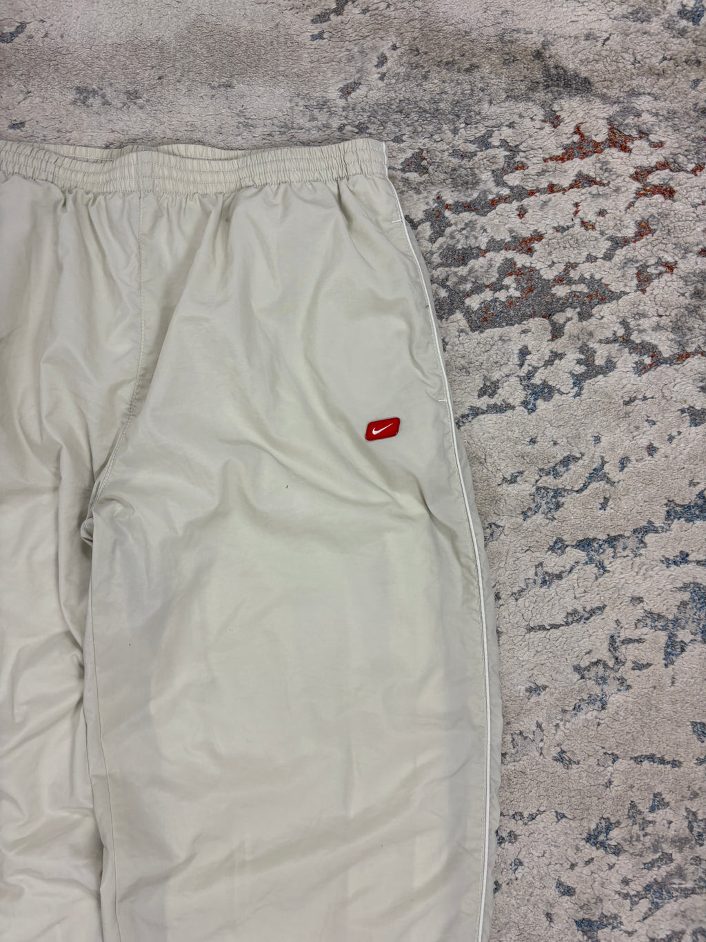 Pantalón Nike Vintage Blanco Crema | Talla S