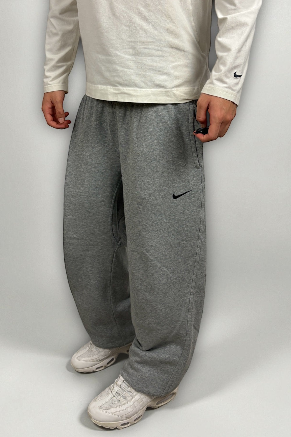 Pantalón Nike Vintage Gris | Talla XL