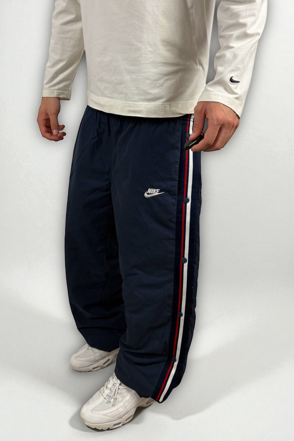 Pantalón Nike Vintage Azul Marino | Talla M